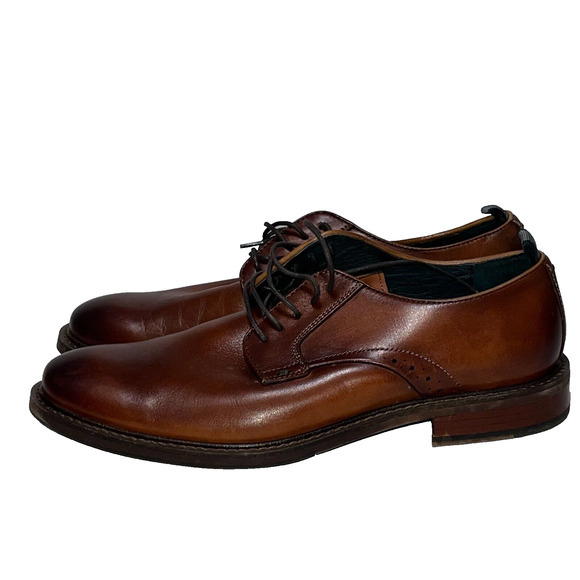 Rodd & Gunn Men\'s Size 43 Cognac Brown Leather Whitmore Street Dress Shoes 10 US main image 8
